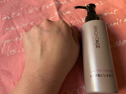 クリア ミルククレンジング/BRIGHTAGE/ミルククレンジングを使ったクチコミ(5枚目)