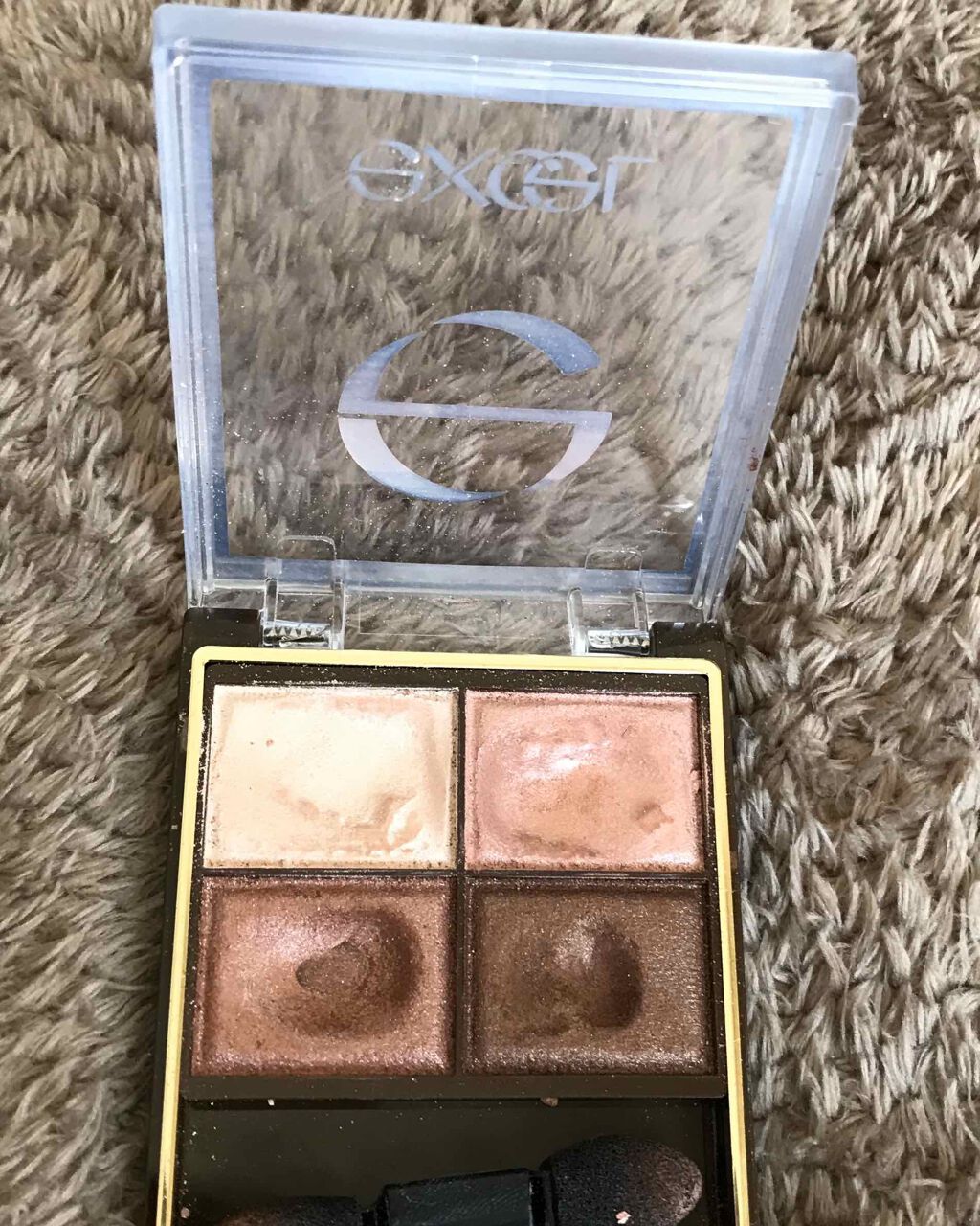 スキニーリッチシャドウ/excel/アイシャドウパレットを使ったクチコミ(1枚目)