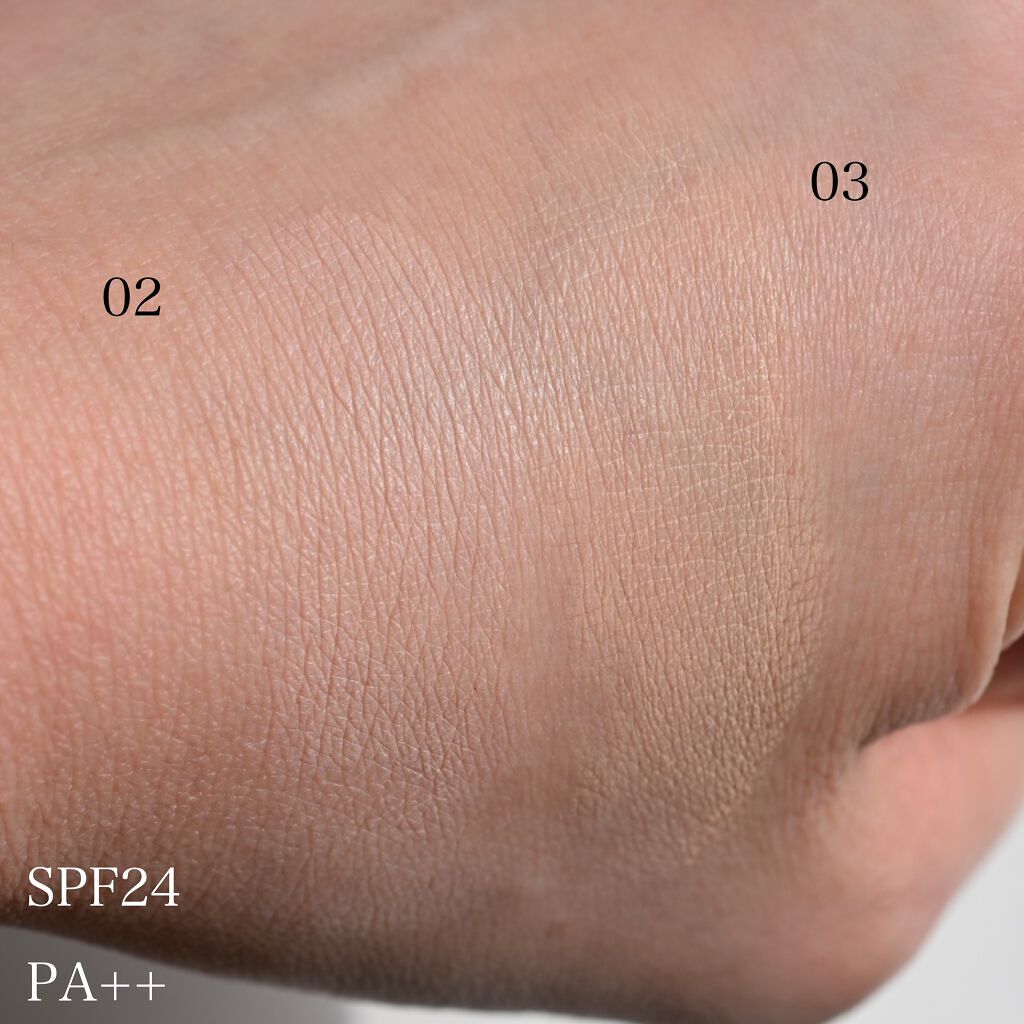 ヌーゼロクッション/rom&nd/クッションファンデーションを使ったクチコミ（3枚目）