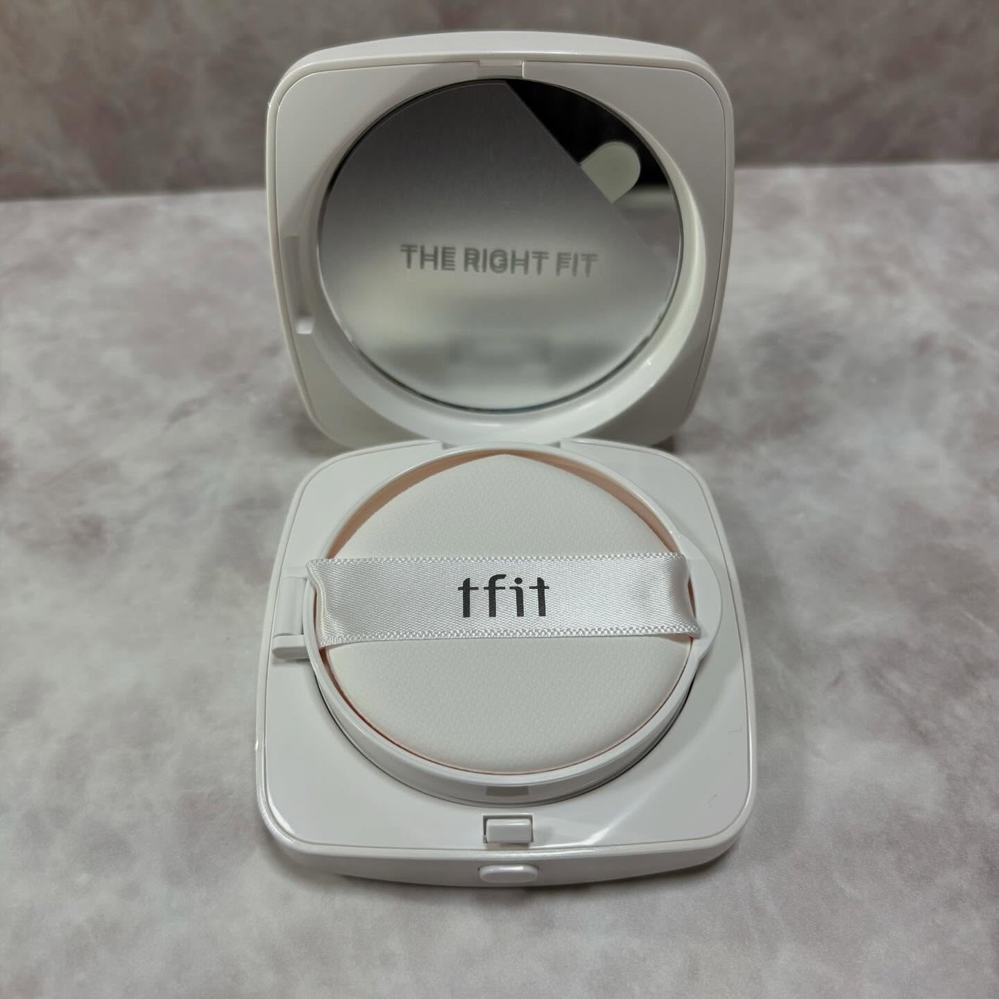 レイヤリングフィットカバークッションEX/TFIT/クッションファンデーションを使ったクチコミ（2枚目）