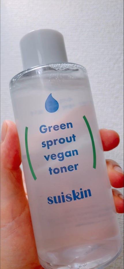Green sprout vegan toner/suiskin/化粧水を使ったクチコミ(2枚目)