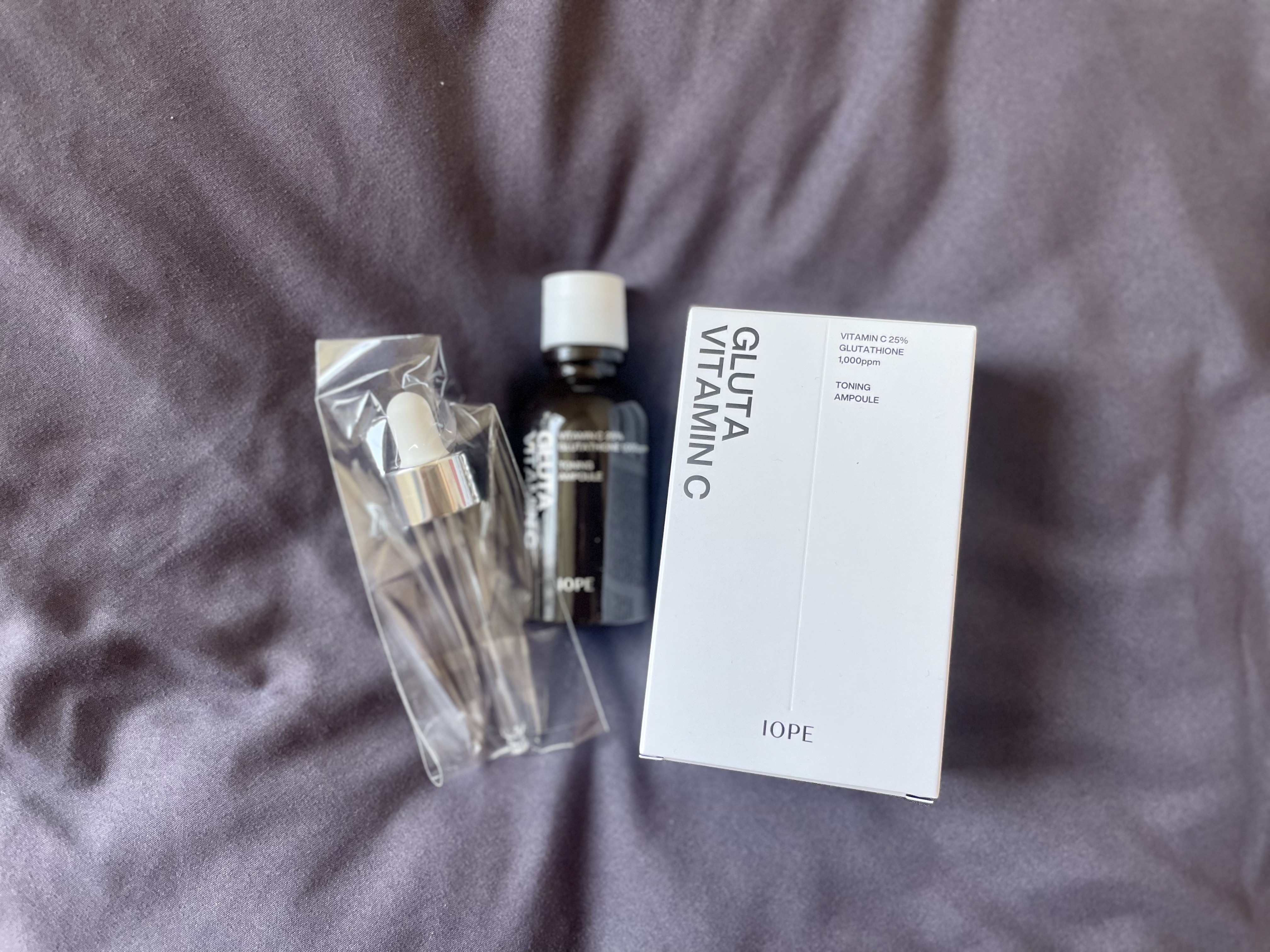 グルタ ビタミンC トーニング アンプル/IOPE/美容液を使ったクチコミ（1枚目）