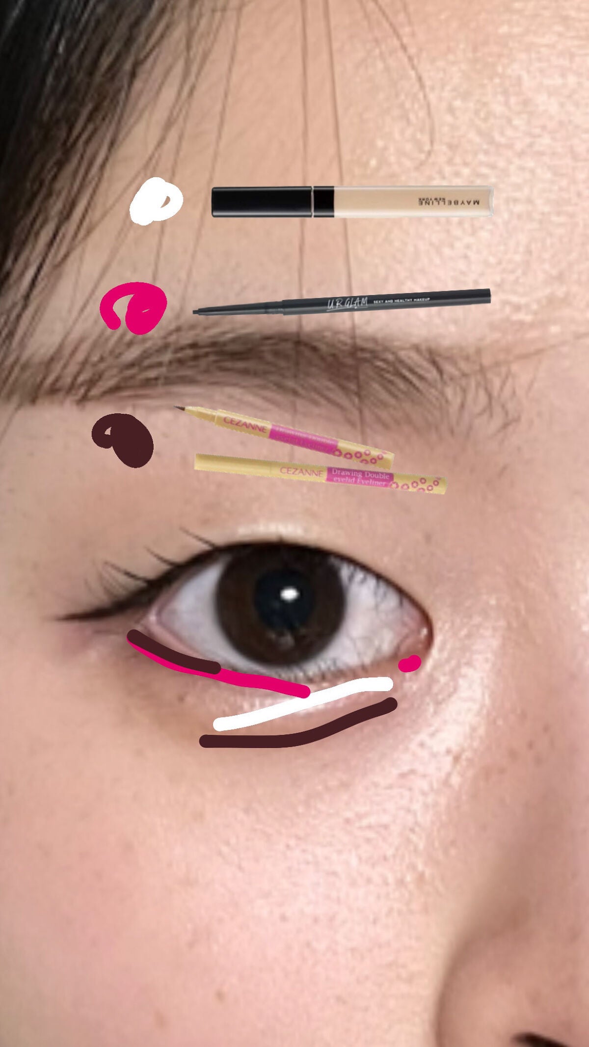 ティアー アイライナー/ETUDE/リキッドアイライナーを使ったクチコミ(3枚目)