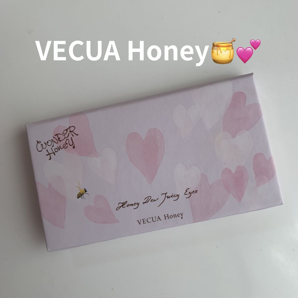 ワンダーハニー ジューシーアイズ/VECUA Honey/アイシャドウパレットを使ったクチコミ（1枚目）