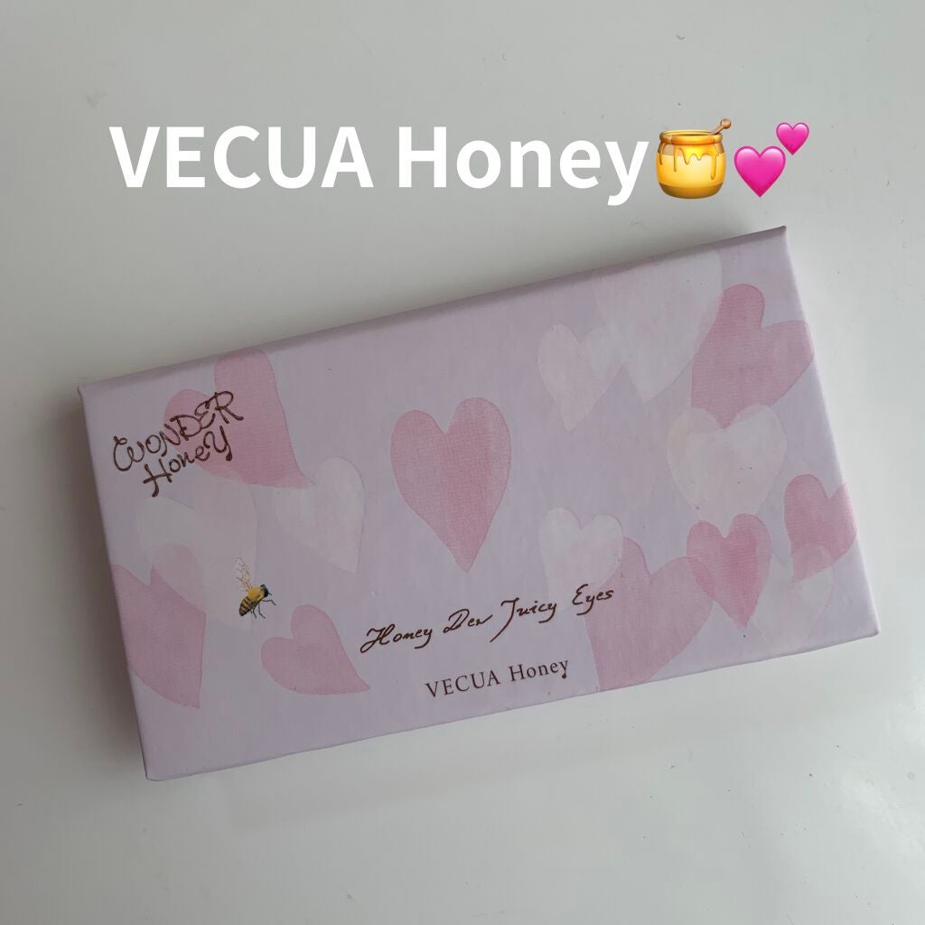 ワンダーハニー ジューシーアイズ/VECUA Honey/アイシャドウパレットを使ったクチコミ(1枚目)