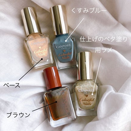 カラフルネイルズ/キャンメイク/マニキュアを使ったクチコミ(2枚目)