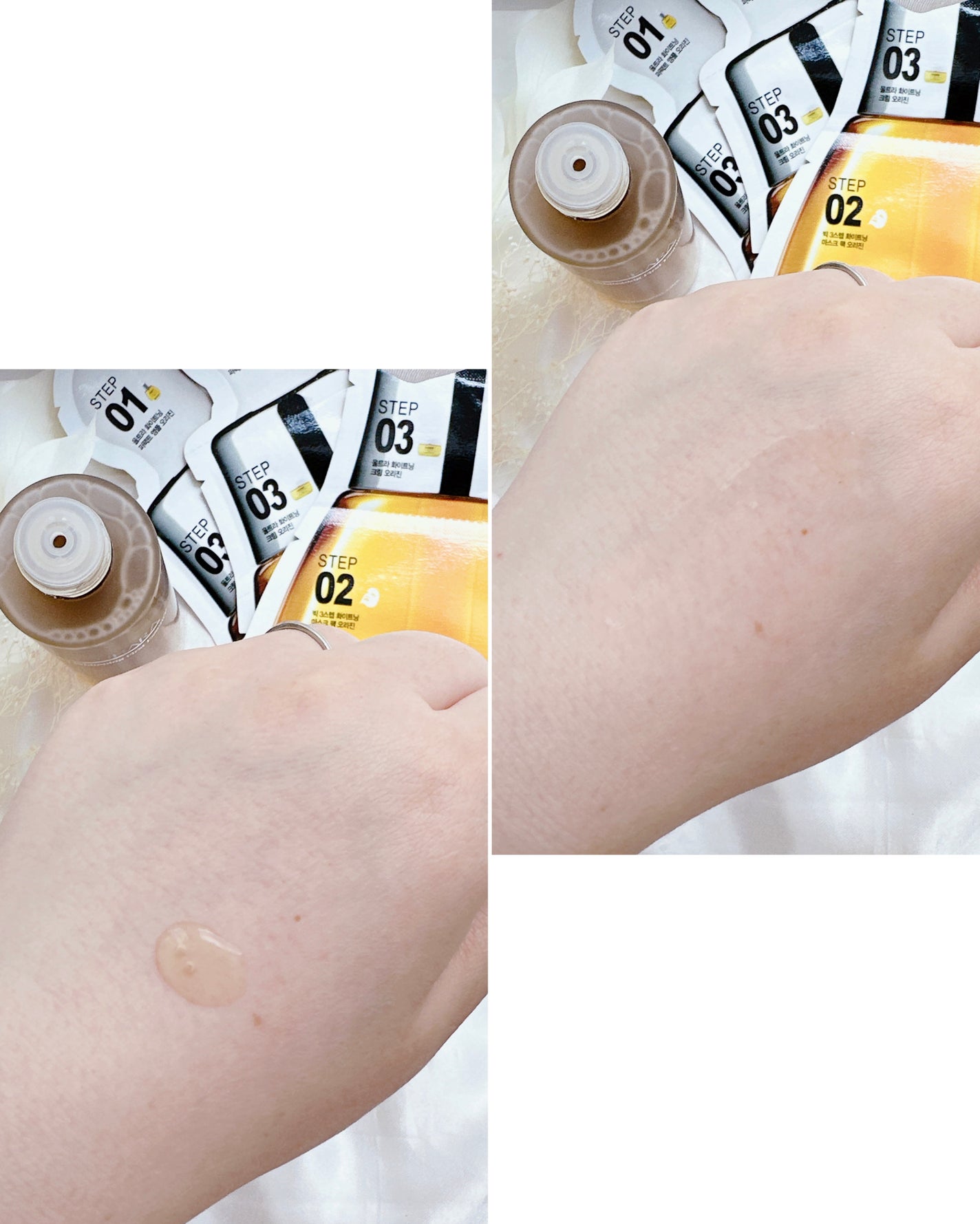 Big3 Step Whitening Mask Pack/MIGUHARA/シートマスク・パックを使ったクチコミ(3枚目)