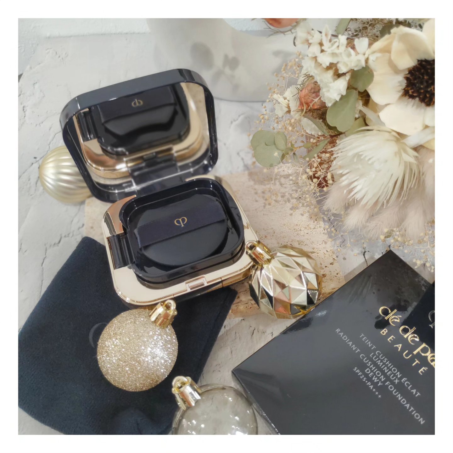 タンクッションエクラ ルミヌ オークル00（レフィル）/クレ・ド・ポー ボーテ/クッションファンデーションを使ったクチコミ（3枚目）