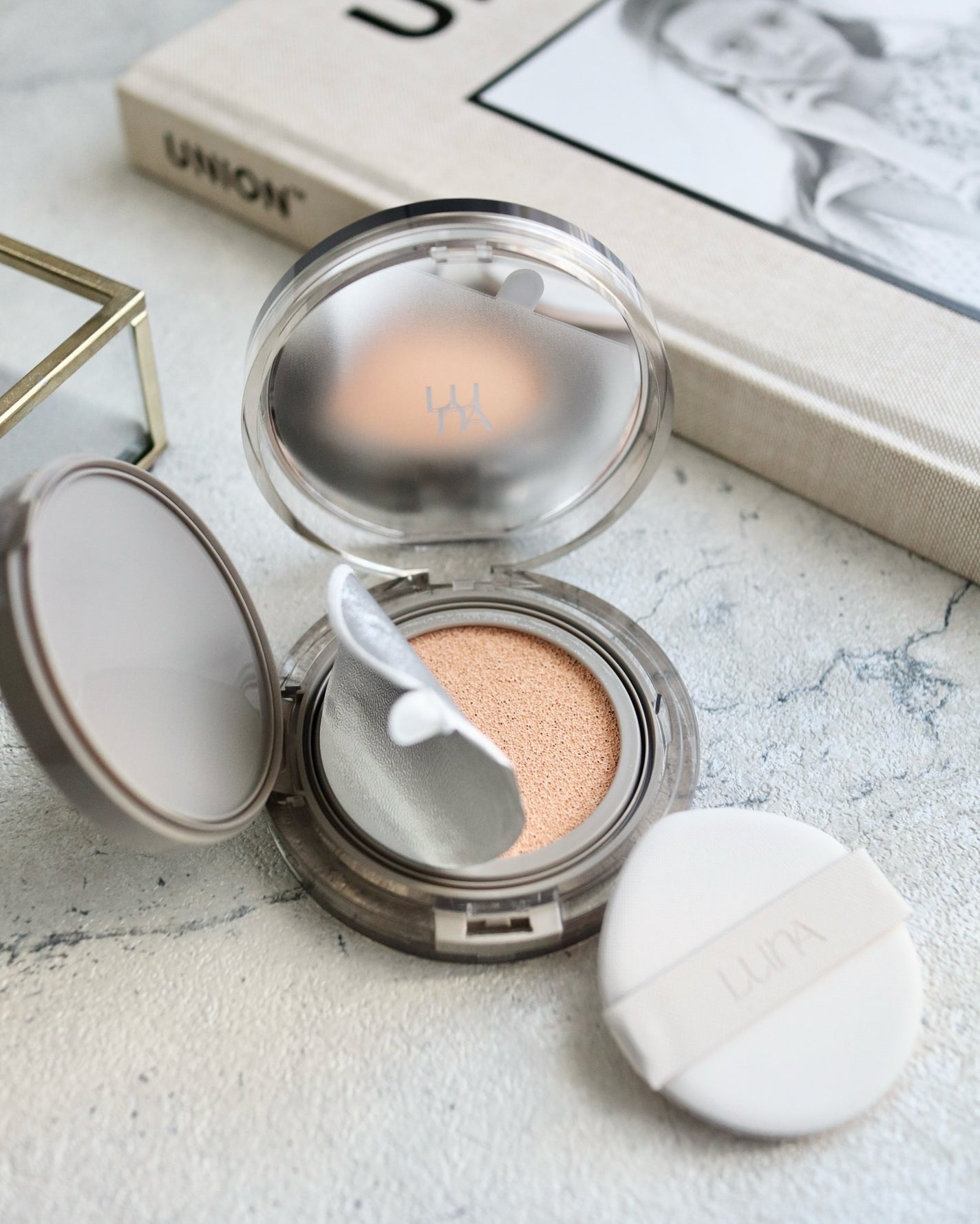 ブラーカバークッション/LUNA/クッションファンデーションを使ったクチコミ(3枚目)