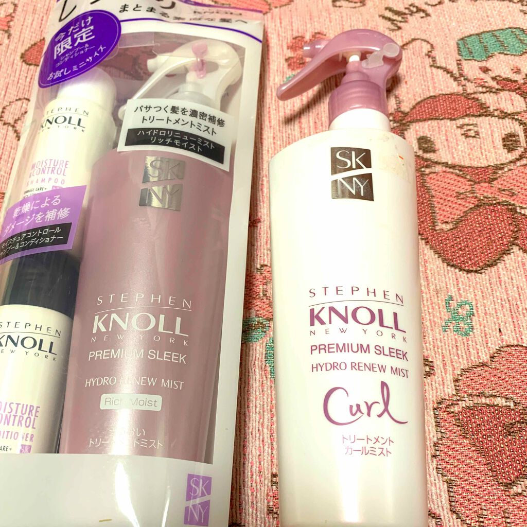 プレミアムスリーク ハイドロリニュー ミスト リッチモイスト(しっとりタイプ)/スティーブンノル ニューヨーク/ヘアミストを使ったクチコミ(4枚目)