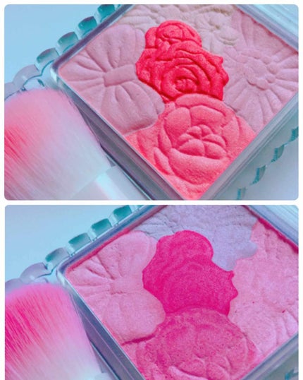 グロウフルールチークス/キャンメイク/パウダーチークを使ったクチコミ(3枚目)