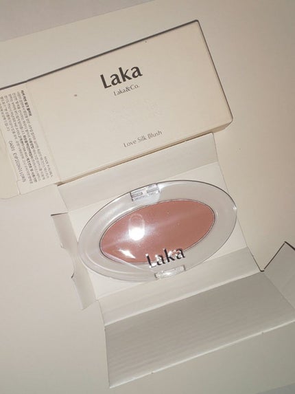 ラブシルクブラッシュ/Laka/パウダーチークを使ったクチコミ(2枚目)