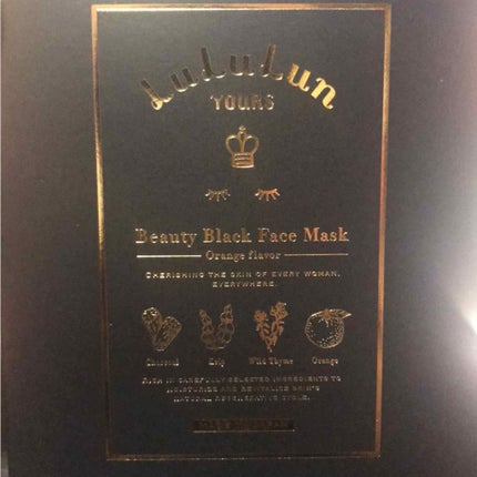 ルルルンユアーズ ビューティーブラックフェイスマスク/ルルルン/シートマスク・パックを使ったクチコミ(1枚目)