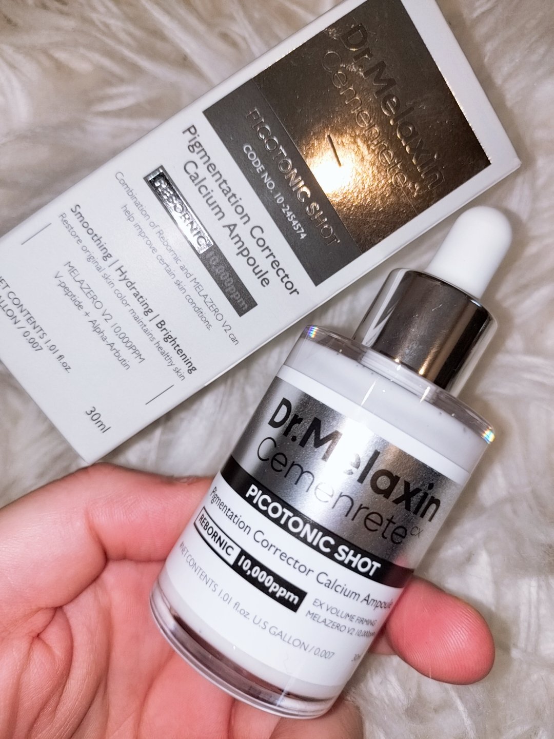 セメンリトピコトニックショットアンプル/Dr.Melaxin/美容液を使ったクチコミ（3枚目）