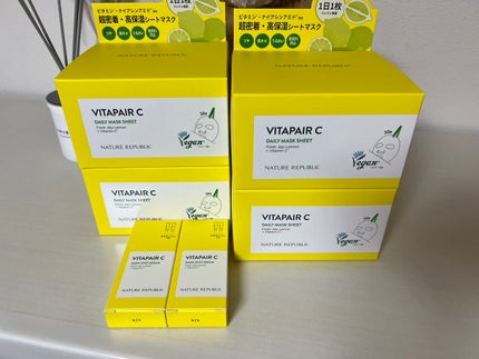 ビタペアCデイリーシートマスク/ネイチャーリパブリック/シートマスク・パックを使ったクチコミ(1枚目)