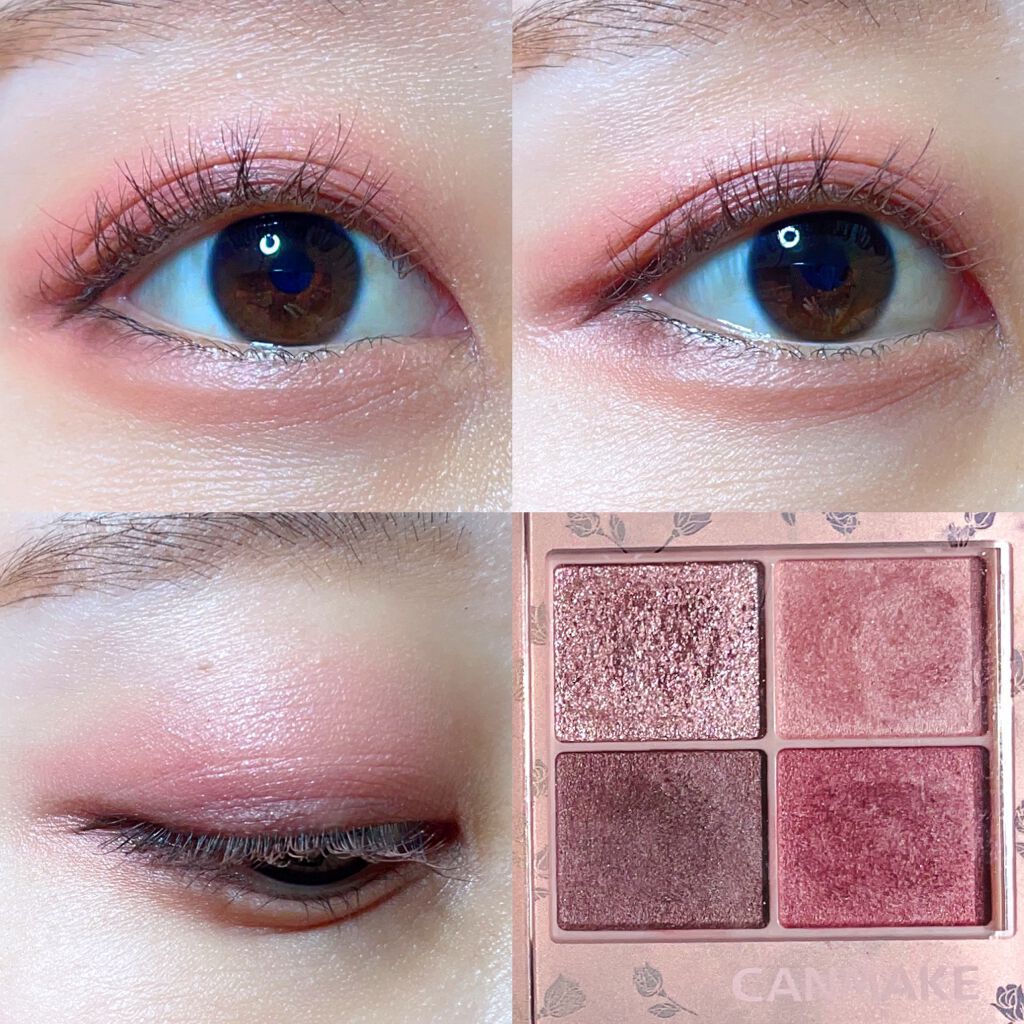 シルキースフレアイズ(マットタイプ)/キャンメイク/アイシャドウパレットを使ったクチコミ(10枚目)