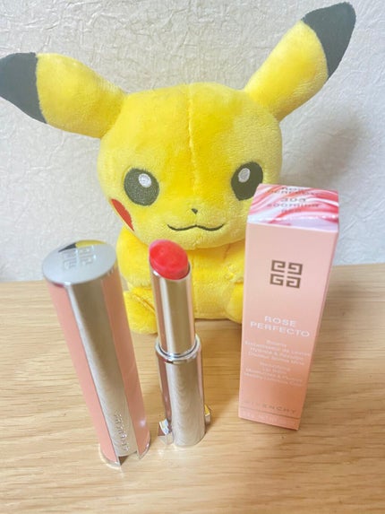 ローズ・パーフェクト No.303 スージング・レッド/GIVENCHY/リップバームを使ったクチコミ(1枚目)