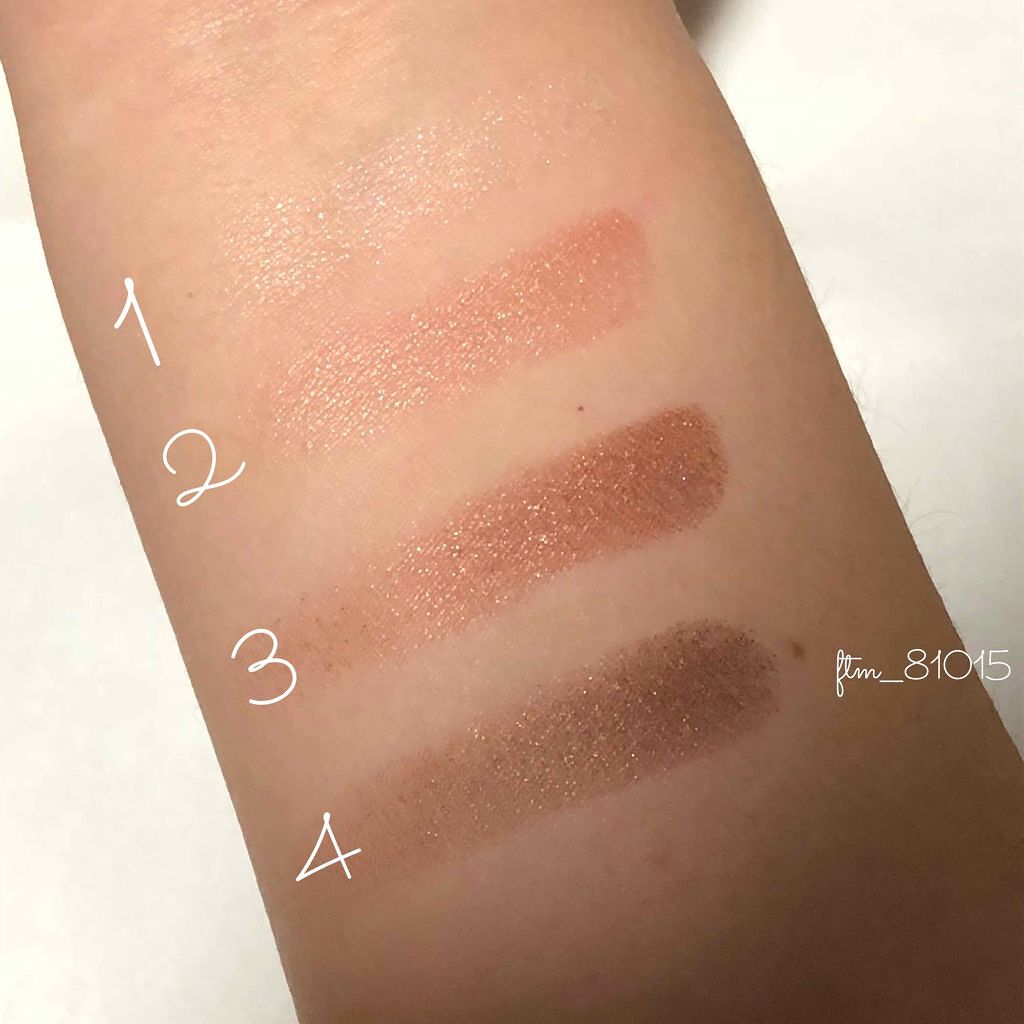 スキニーリッチシャドウ/excel/アイシャドウパレットを使ったクチコミ（3枚目）