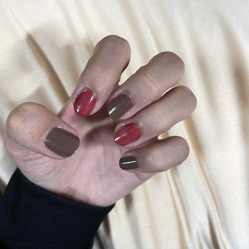 ネイル エナメル 846 グリーン系/ちふれ/マニキュアを使ったクチコミ（1枚目）