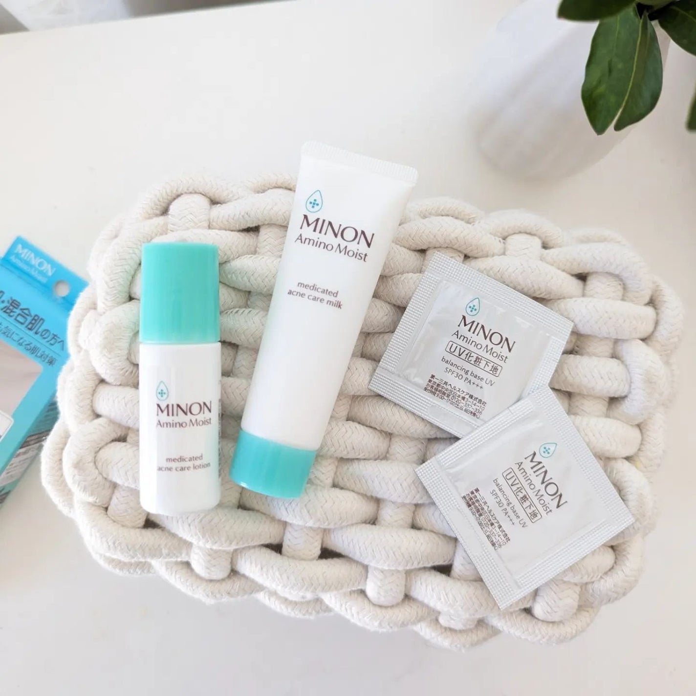 ミノン アミノモイスト 敏感肌・混合肌ライン トライアルセット/ミノン/トライアルキットを使ったクチコミ(3枚目)