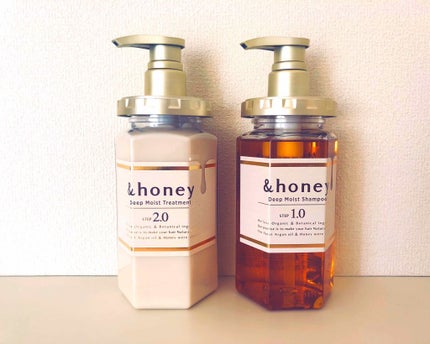 ディープモイスト シャンプー1.0/ヘアトリートメント2.0/&honey/市販シャンプーを使ったクチコミ(1枚目)
