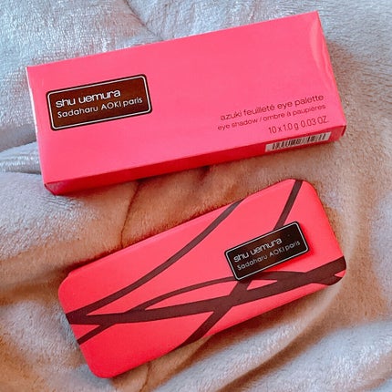 アズキ フィユテ アイ パレット/shu uemura/アイシャドウパレットを使ったクチコミ(2枚目)