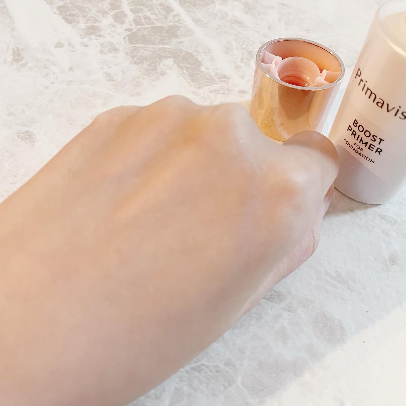 ファンデブースト<皮脂くずれ防止>/プリマヴィスタ/化粧下地を使ったクチコミ(6枚目)