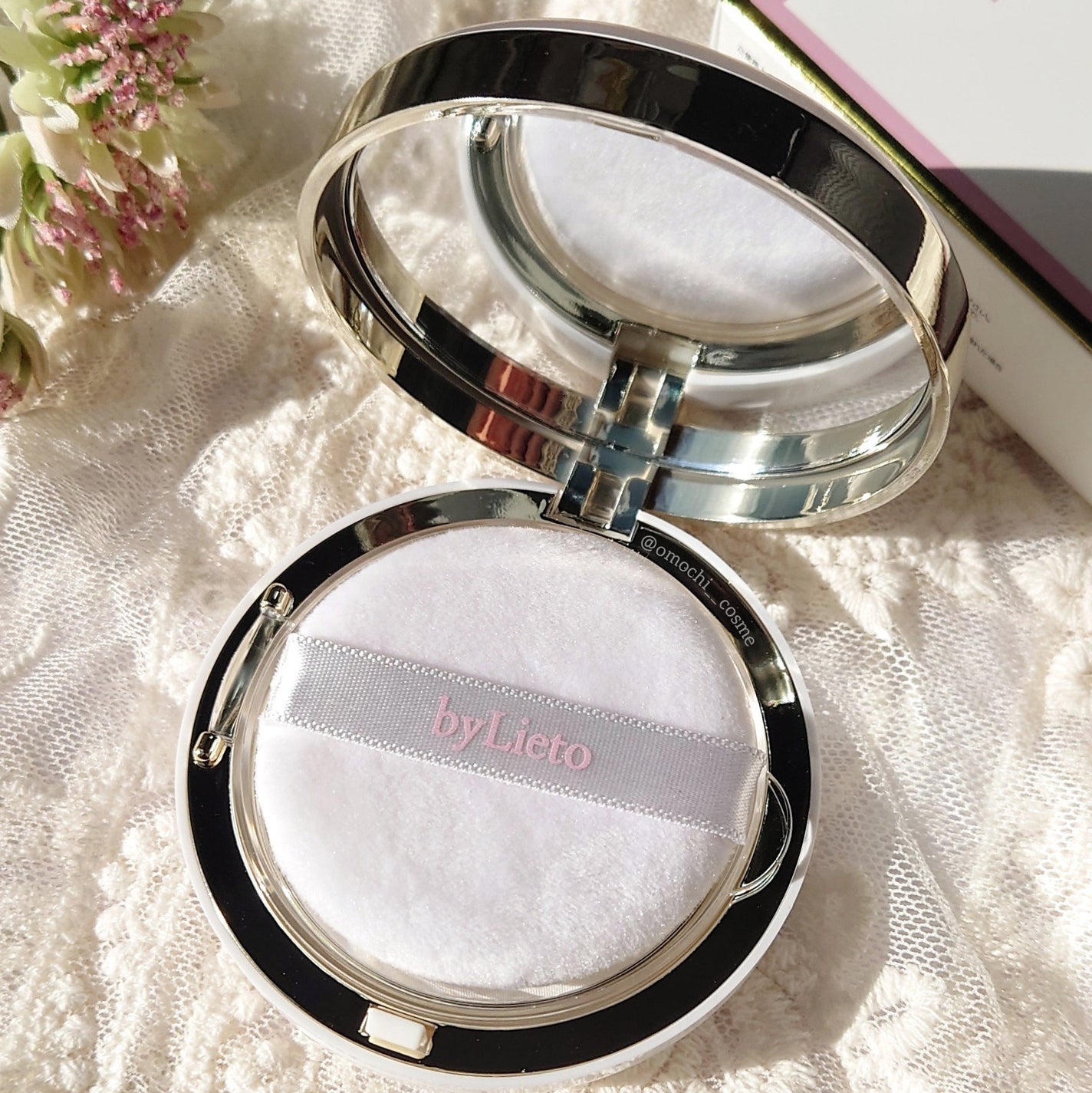 ハイドラセッティングパウダー/byLieto/プレストパウダーを使ったクチコミ(4枚目)