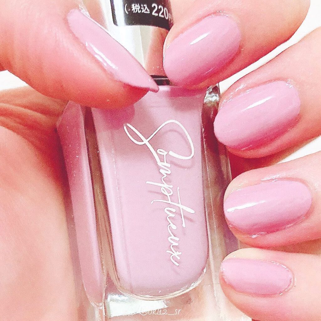 Somptueux(ソンプチュー) ネイルポリッシュ/DAISO/マニキュアを使ったクチコミ(5枚目)