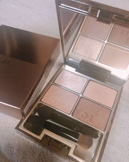スキンモデリングアイズ/LUNASOL/アイシャドウパレットを使ったクチコミ(2枚目)