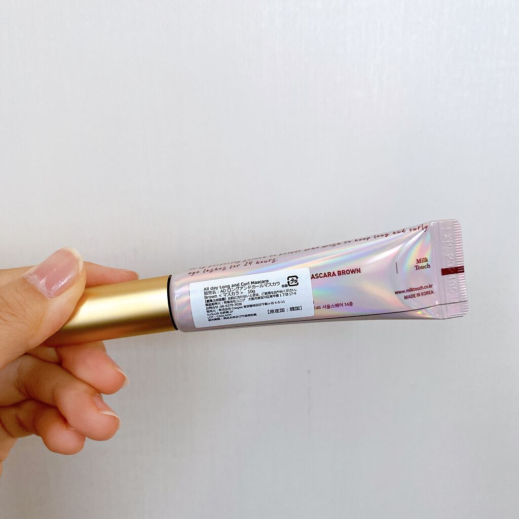 オールデイ ロング アンド カール マスカラ/Milk Touch/マスカラを使ったクチコミ(3枚目)