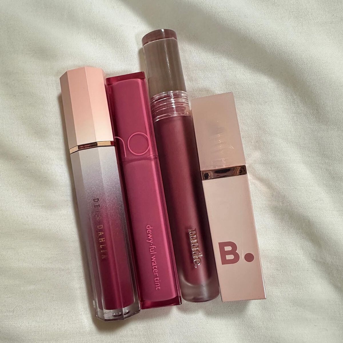 ブルーミングエディション サテングローリップ ステイン/DEAR DAHLIA/口紅を使ったクチコミ(3枚目)