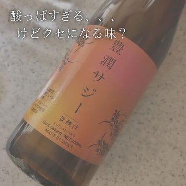 酸っぱすぎる、、、けどクセになる味？

こんにちは！

ーーーーーーーーーーーーーーーーーーーーー

今回紹介するのはこちら！

フィネス　豊潤サジー

ーーーーーーーーーーーーーーーーーーーーー

お