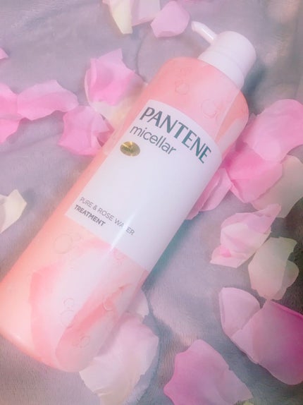 PRO-V ミセラー ピュア&ローズウォーター ノンシリコンシャンプー/トリートメント トリートメント本体/パンテーン/市販シャンプーを使ったクチコミ(1枚目)