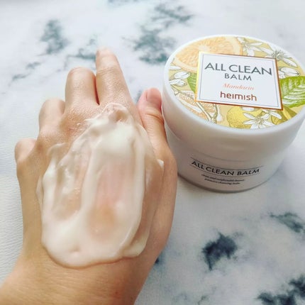 オールクリーンバーム マンダリン/heimish/クレンジングバームを使ったクチコミ(4枚目)