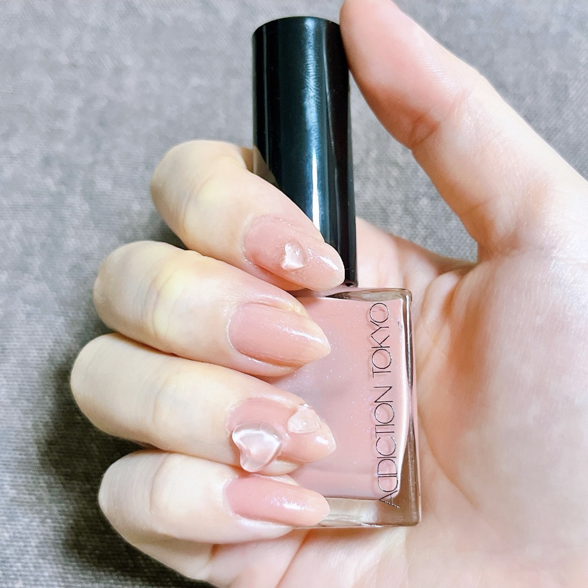 アディクション ザ ネイル ポリッシュ + 010P Lost in Paris/ADDICTION/マニキュアを使ったクチコミ（1枚目）