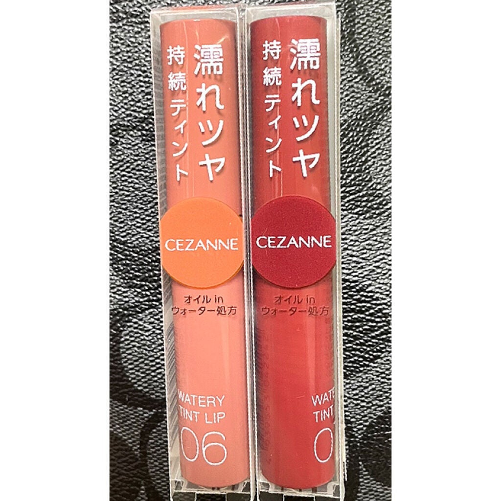 ウォータリーティントリップ/CEZANNE/リップティントを使ったクチコミ(1枚目)