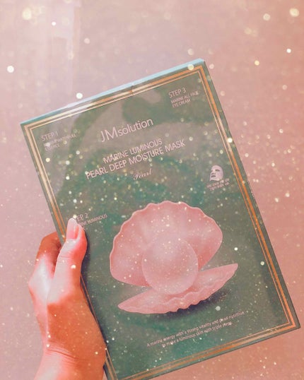JM solution marine luminous pearl deep moisture mask/JMsolution/シートマスク・パックを使ったクチコミ(1枚目)