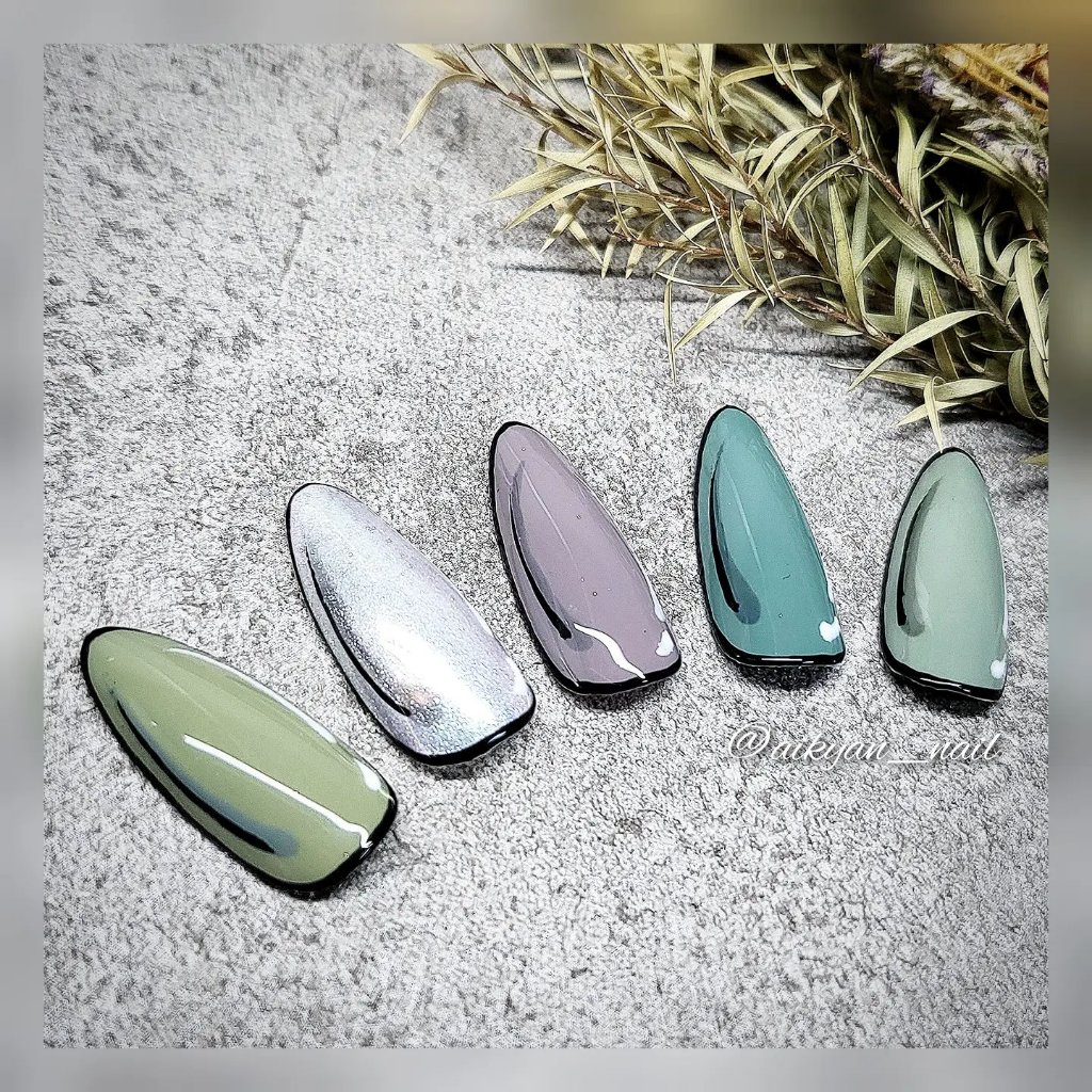 AQUA COLOR GEL/AQUA NAIL/ジェルネイルを使ったクチコミ（2枚目）