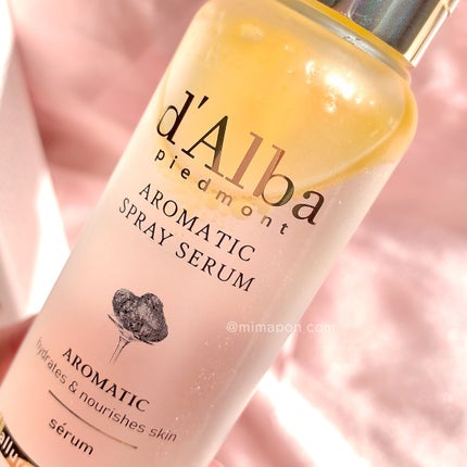 ダルバ ホワイトトリュフファーストスプレーセラム/ダルバ/ミスト状化粧水を使ったクチコミ(6枚目)