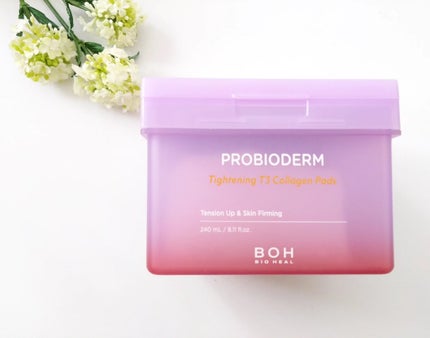 プロバイオダームタイトニングT3コラーゲンパッド/BIOHEAL BOH/トナーパッドを使ったクチコミ(1枚目)
