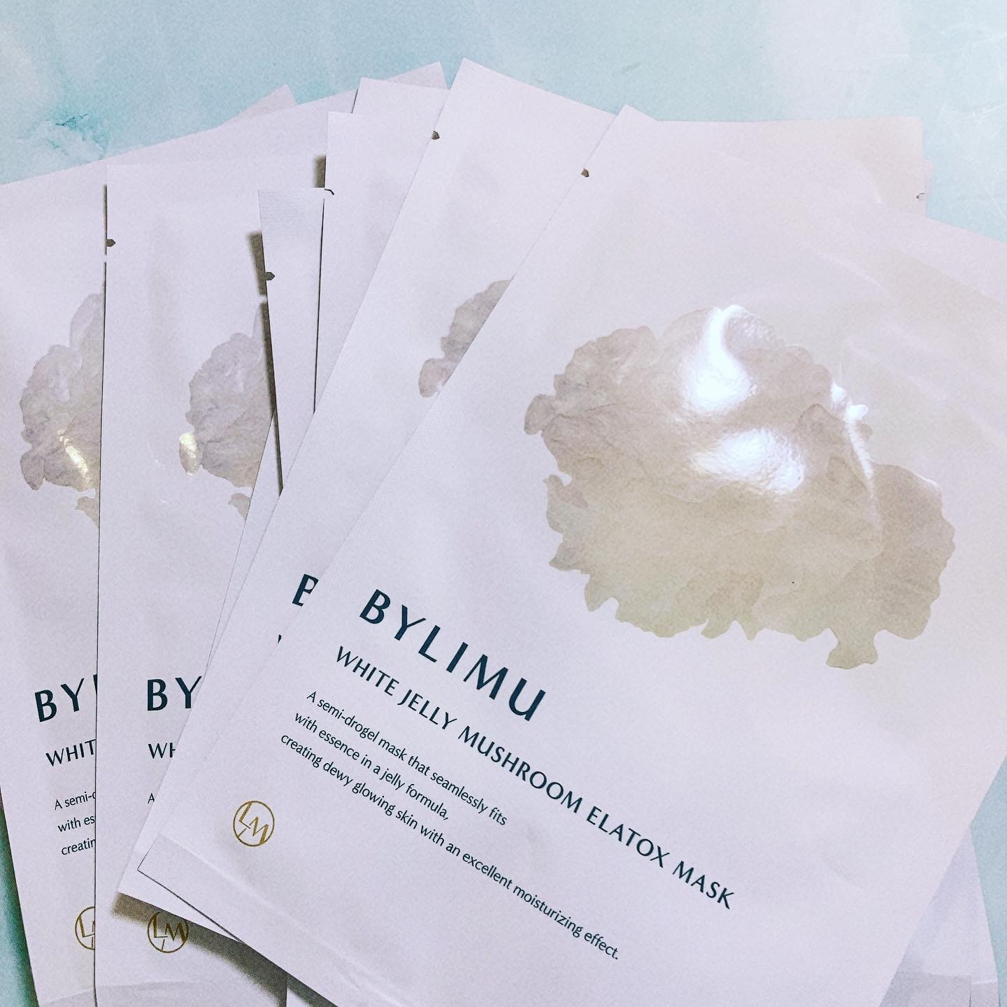 ホワイト ゼリー マッシュルーム エラトックス マスク/BYLIMU/シートマスク・パックを使ったクチコミ（2枚目）
