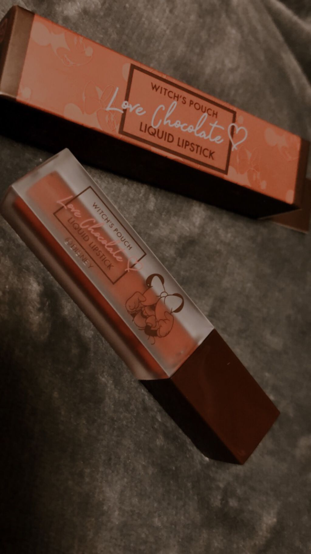 Love Chocolate リキッドリップスティック/Witch's Pouch/口紅を使ったクチコミ(1枚目)
