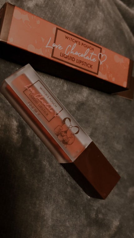 Love Chocolate リキッドリップスティック/Witch's Pouch/口紅を使ったクチコミ(1枚目)