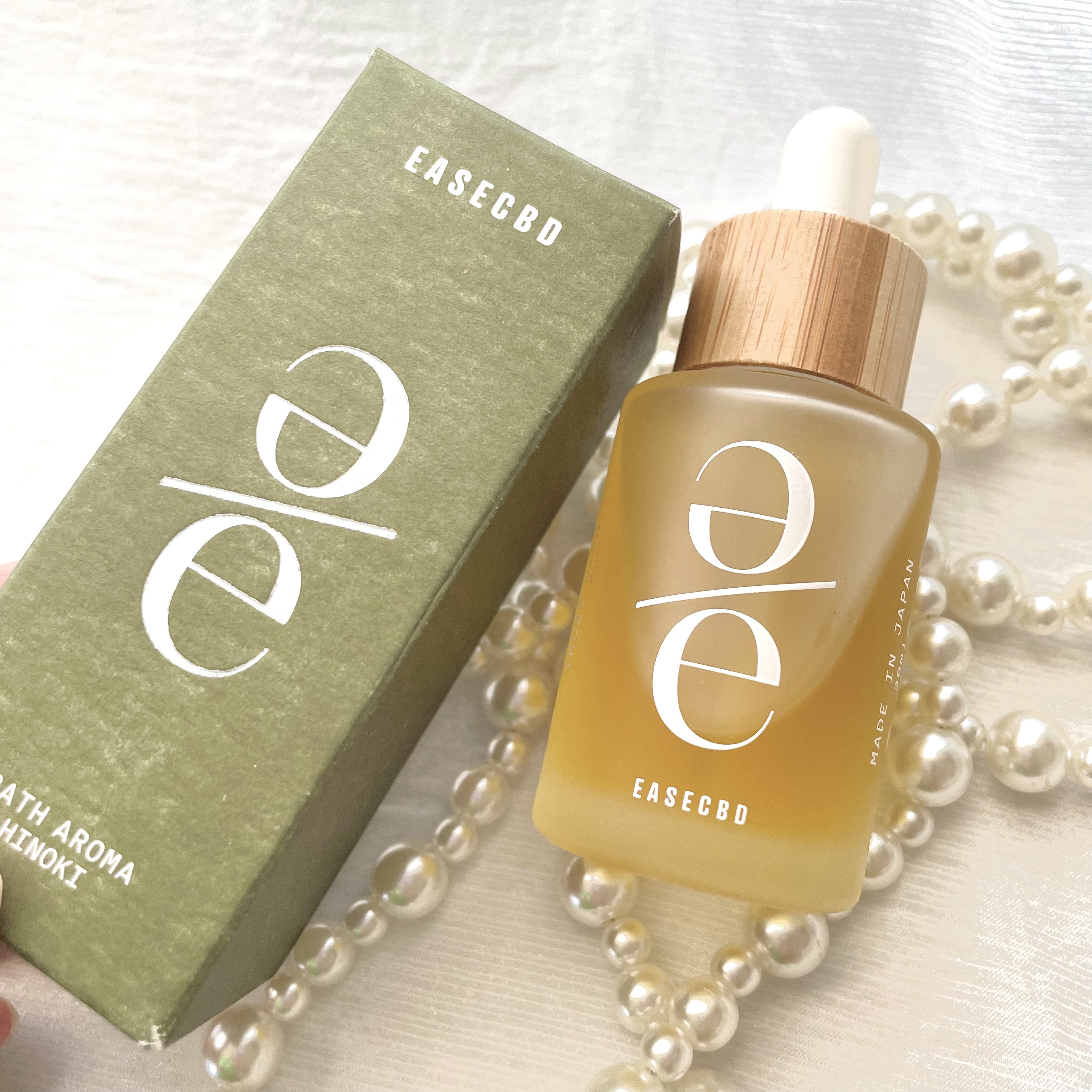 EASECBD BATH AROMA  HINOKI/EASECBD/保湿系入浴剤を使ったクチコミ（1枚目）