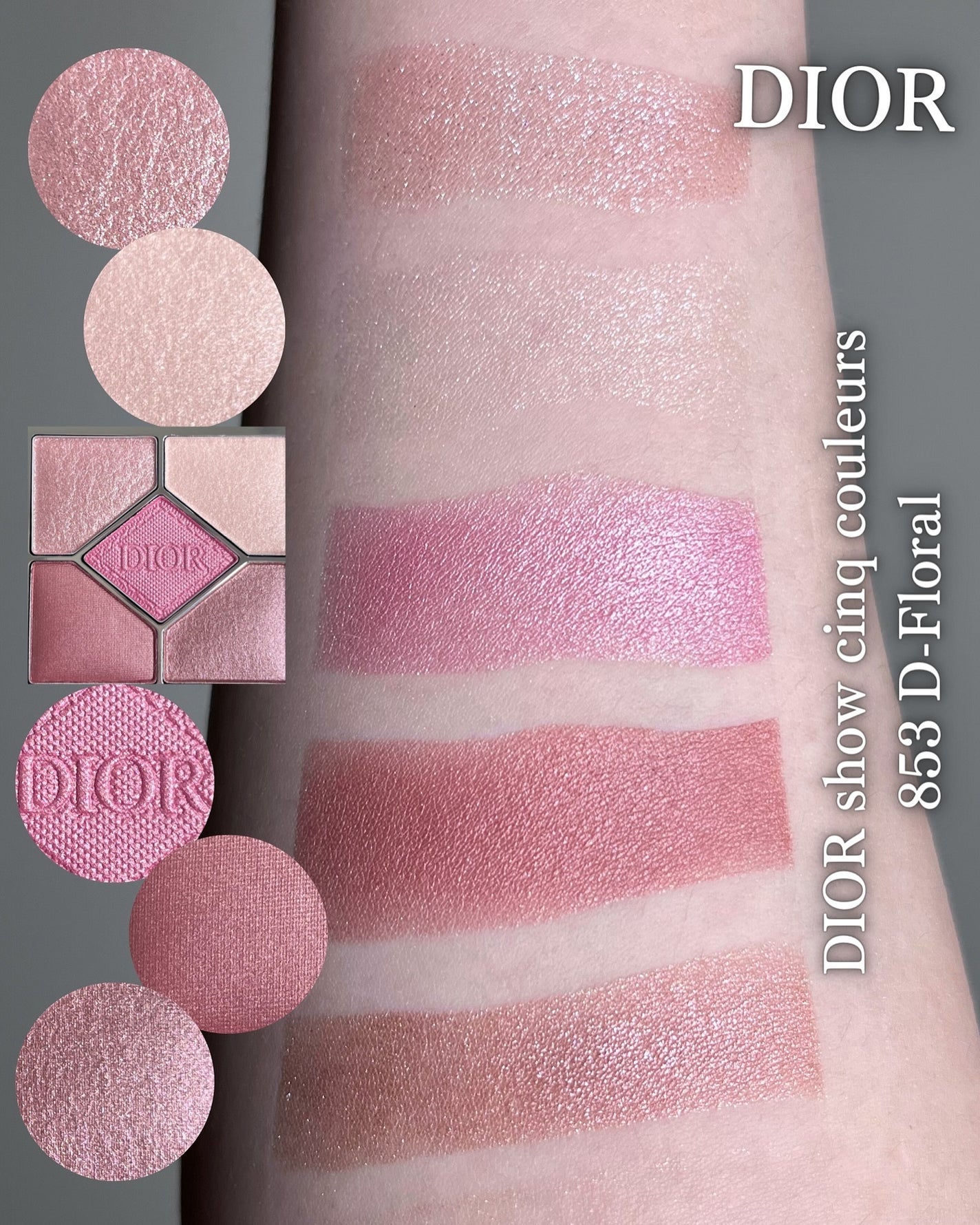 限定 Dior Diorshow 654 アイシャドウ サンク 限定アイシャドウ】ディオールショウ サンク クルール|Diorの