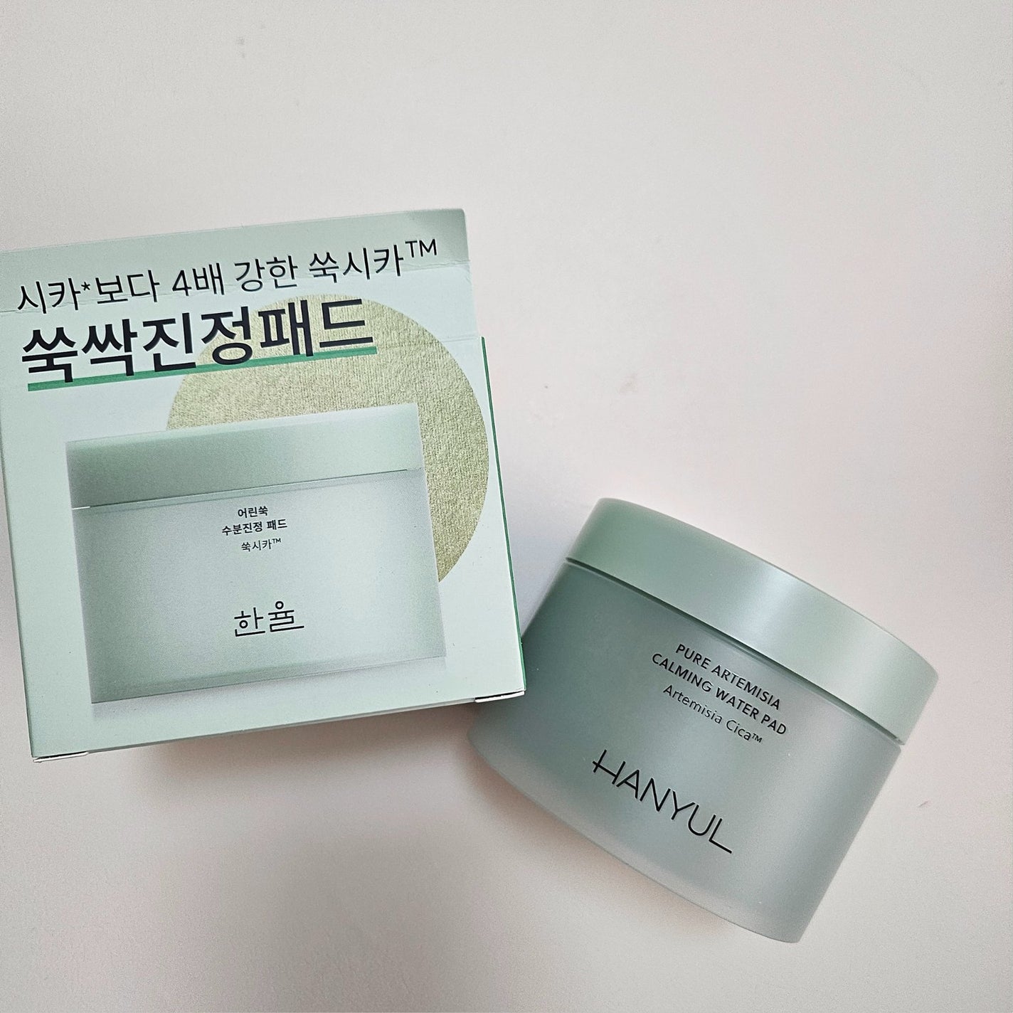 ピュアアルテミシアカーミングパッド/HANYUL(ハンユル)/トナーパッドを使ったクチコミ(2枚目)