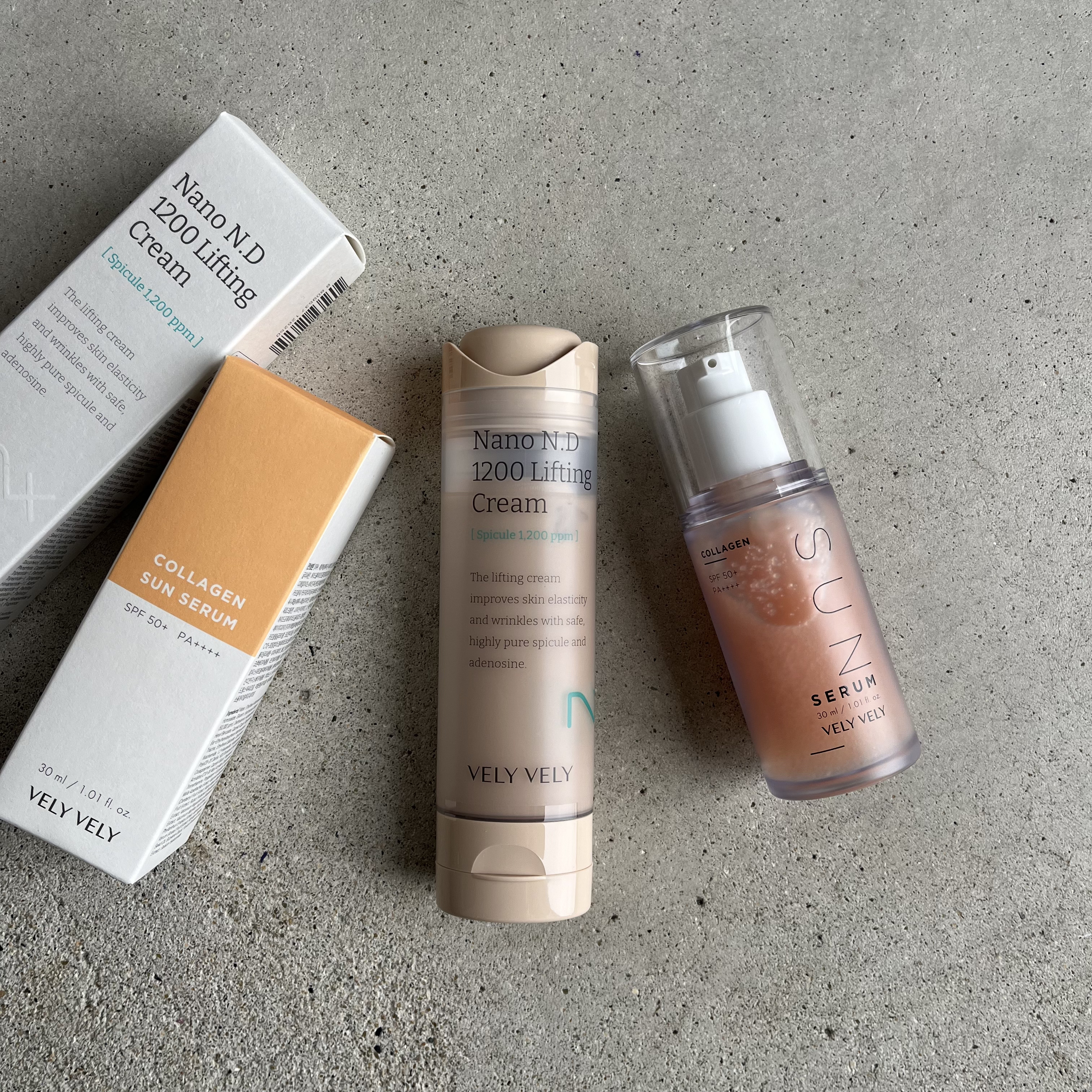 ハリケアコラーゲンサンセラム/VELY VELY/日焼け止めジェルを使ったクチコミ（1枚目）