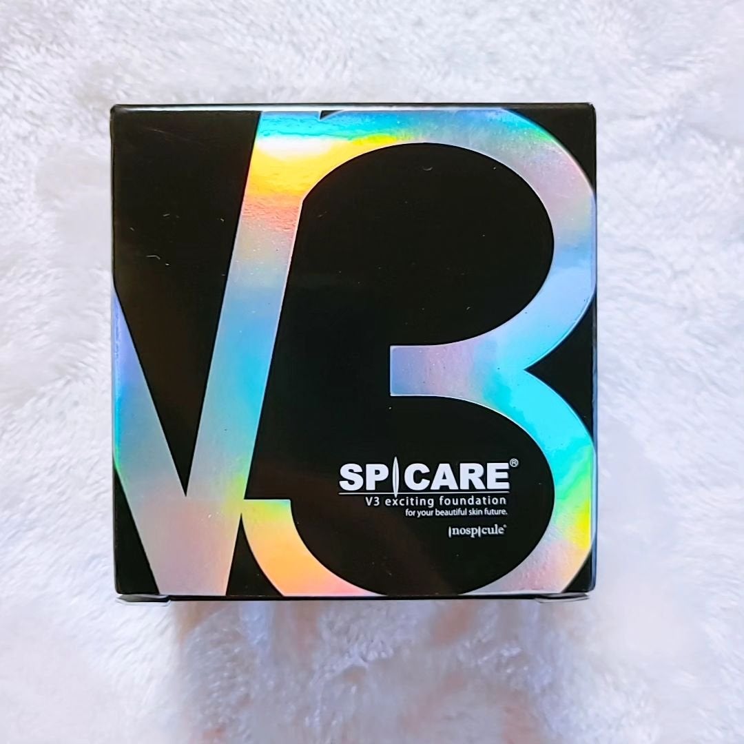 V3 エキサイティングファンデーション/SPICARE/クッションファンデーションを使ったクチコミ(2枚目)