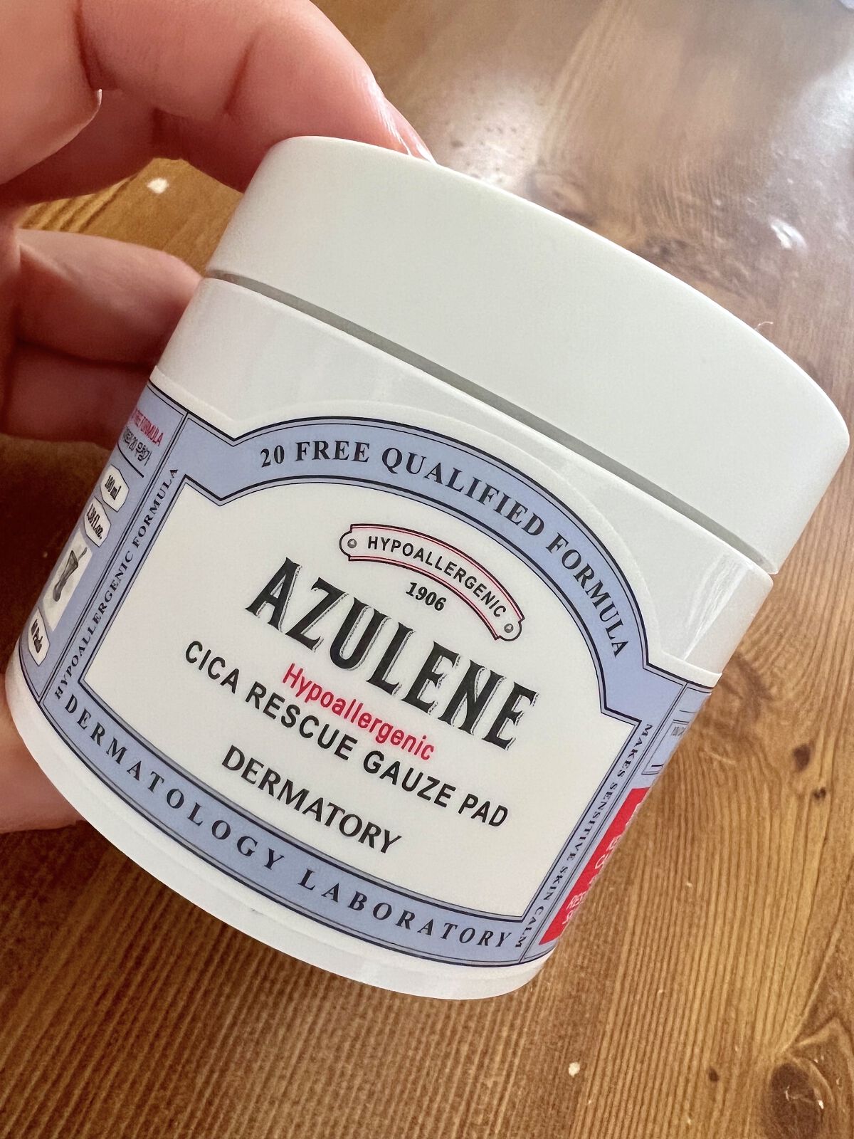 ハイポアレジェニック シカ レスキューガーゼパッド/Dermatory/シートマスク・パックを使ったクチコミ（2枚目）